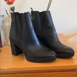 H&M heeled booties